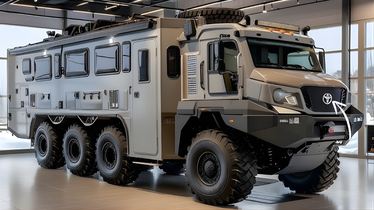 2026 Caterpillar 8×8 Overland RV